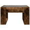 vidaXL Coffee Table with Infinity LED Smoked Oak 50x53x30 cm