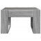 vidaXL Coffee Table with Infinity LED Grey Sonoma 50x53x30 cm