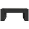 vidaXL Coffee Table with Infinity LED Black 70x53x30 cm
