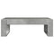 vidaXL Coffee Table with Infinity LED Concrete Grey 90x53x30 cm
