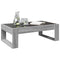 vidaXL Coffee Table with Infinity LED Grey Sonoma 90x53x30 cm