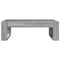 vidaXL Coffee Table with Infinity LED Grey Sonoma 90x53x30 cm