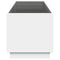 vidaXL Coffee Table with Infinity LED White 90x50x50 cm