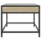 vidaXL Coffee Table with Infinity LED Sonoma Oak 70x50x41 cm