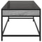 vidaXL Coffee Table with Infinity LED Grey Sonoma 70x50x41 cm