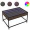vidaXL Coffee Table with Infinity LED Brown Oak 70x50x41 cm