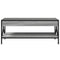 vidaXL Coffee Table with Infinity LED Grey Sonoma 90x50x38 cm