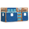 vidaXL Bunk Bed without Mattress Blue 80x200 cm Solid Wood Pine