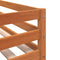 vidaXL Bunk Bed without Mattress Blue 80x200 cm Solid Wood Pine