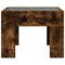 vidaXL Bedside Table with Infinity LED Smoked Oak 40x40x30 cm