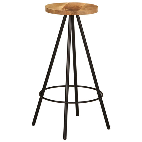 vidaXL 7 Piece Bar Set Solid Wood Mango
