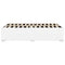vidaXL Bed Frame without Mattress White Full Faux Leather