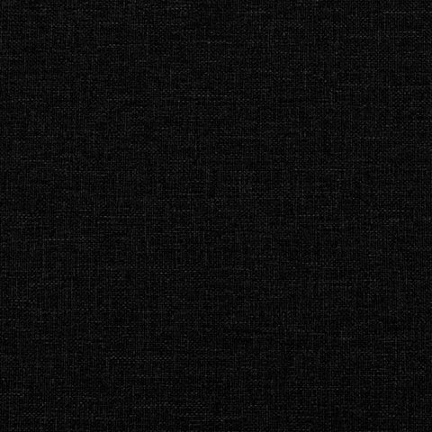 vidaXL Bed Frame without Mattress Black Single Fabric