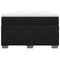 vidaXL Box Spring Bed with Mattress Black 120x200 cm Velvet