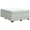 vidaXL Box Spring Bed with Mattress Light Grey 140x200 cm Velvet