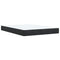 vidaXL Box Spring Bed with Mattress Black 140x200 cm Velvet
