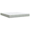 vidaXL Box Spring Bed with Mattress Light Grey 180x200 cm Velvet