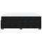 vidaXL Box Spring Bed with Mattress Black 180x200 cm Velvet