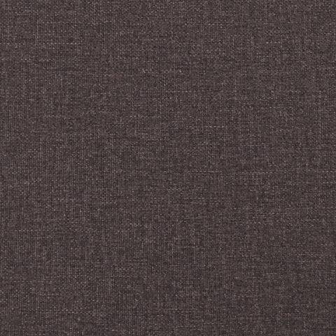 vidaXL Box Spring Bed with Mattress Dark Brown 140x200 cm Fabric