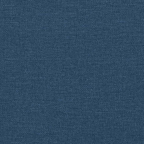 vidaXL Box Spring Bed with Mattress Blue 140x200 cm Fabric