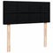 vidaXL Box Spring Bed with Mattress Black 120x190 cm Fabric