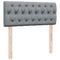 vidaXL Box Spring Bed with Mattress Light Grey 120x190 cm Fabric