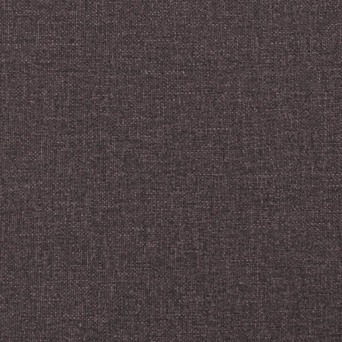 vidaXL Box Spring Bed with Mattress Dark Brown 120x190 cm Fabric