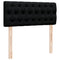 vidaXL Box Spring Bed with Mattress Black 120x200 cm Fabric