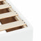 vidaXL Box Spring Bed with Mattress White 80x200 cm Faux Leather