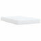 vidaXL Box Spring Bed with Mattress White 120x190 cm Faux Leather