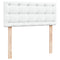 vidaXL Box Spring Bed with Mattress White 120x200 cm Faux Leather