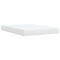 vidaXL Box Spring Bed with Mattress White 140x200 cm Faux Leather
