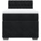 vidaXL Box Spring Bed with Mattress Black 80x200 cm Velvet
