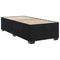 vidaXL Box Spring Bed with Mattress Black 90x200 cm Velvet
