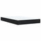 vidaXL Box Spring Bed with Mattress Black 120x190 cm Small Double Velvet