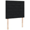 vidaXL Box Spring Bed with Mattress Black 120x200 cm Velvet