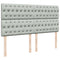 vidaXL Box Spring Bed with Mattress Light Grey 200x200 cm Velvet
