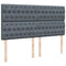 vidaXL Box Spring Bed with Mattress Dark Grey 200x200 cm Velvet