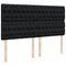 vidaXL Box Spring Bed with Mattress Black 200x200 cm Velvet