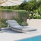 vidaXL Futon Sofa Bed with Mattress White 60x206x11 cm Solid Wood Pine