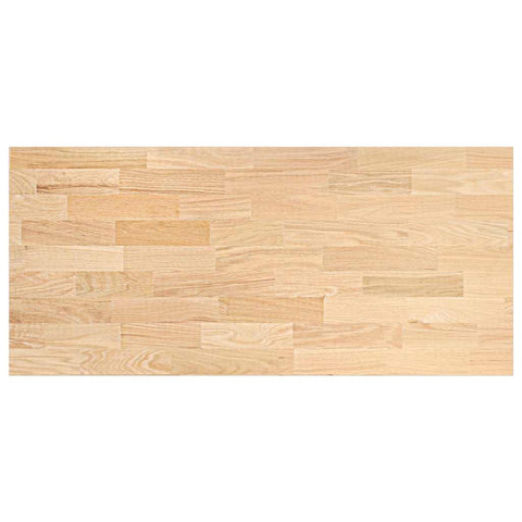 vidaXL Kitchen Worktop 140x63.5x2.7 cm Solid Wood Oak Rectangular