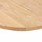 vidaXL Table Top 120x60x2 cm Solid Wood Oak Oval