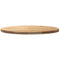 vidaXL Table Top 100x50x4 cm Solid Wood Oak Oval