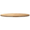 vidaXL Table Top 140x60x4 cm Solid Wood Oak Oval