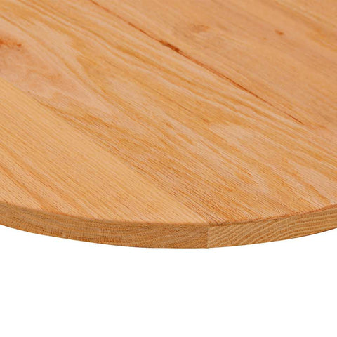 vidaXL Table Top Light Brown 140x60x2 cm Solid Wood Oak Oval
