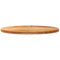 vidaXL Table Top Light Brown 100x50x4 cm Solid Wood Oak Oval