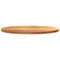 vidaXL Table Top Light Brown 120x60x4 cm Solid Wood Oak Oval