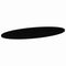 vidaXL Table Top Dark Brown 120x60x2 cm Solid Wood Oak Oval