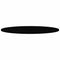 vidaXL Table Top Dark Brown 120x60x2 cm Solid Wood Oak Oval