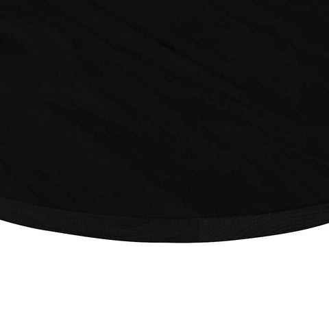 vidaXL Table Top Dark Brown 120x60x2 cm Solid Wood Oak Oval